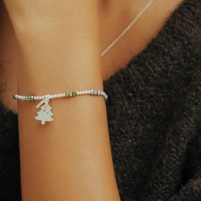 Winter Evergreen Bracelet