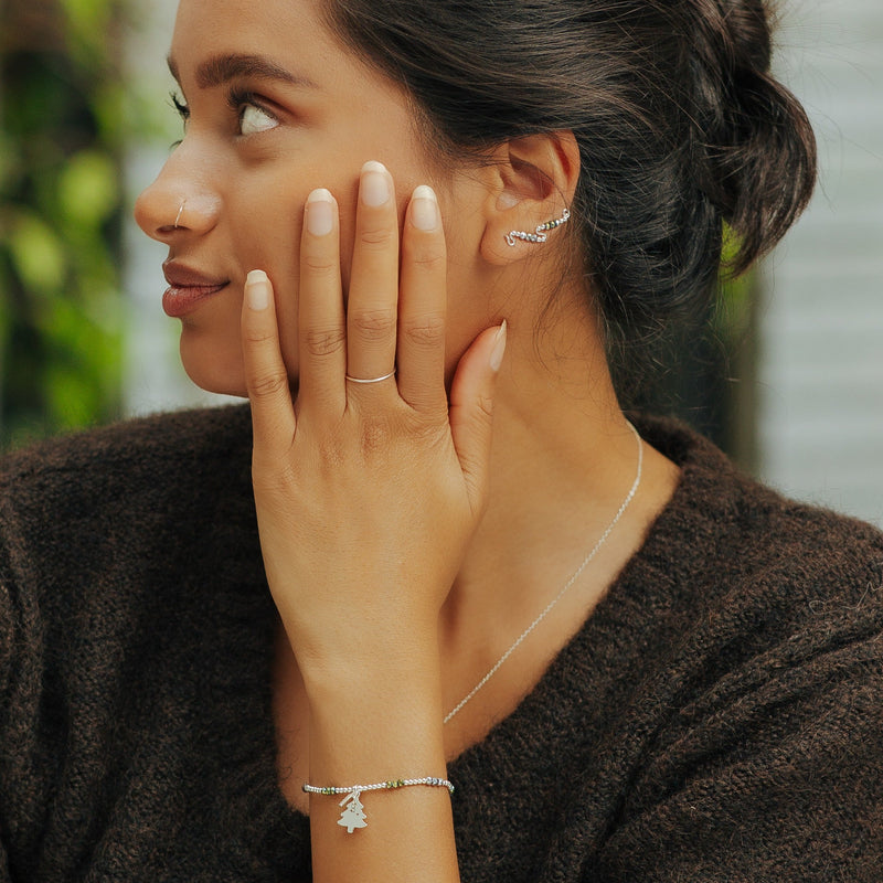 Winter Evergreen Bracelet