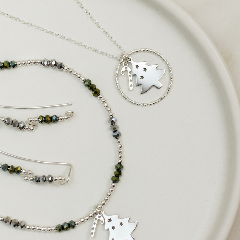 Winter Evergreen Bracelet