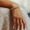 The Trilogy Bracelet 14ct Gold