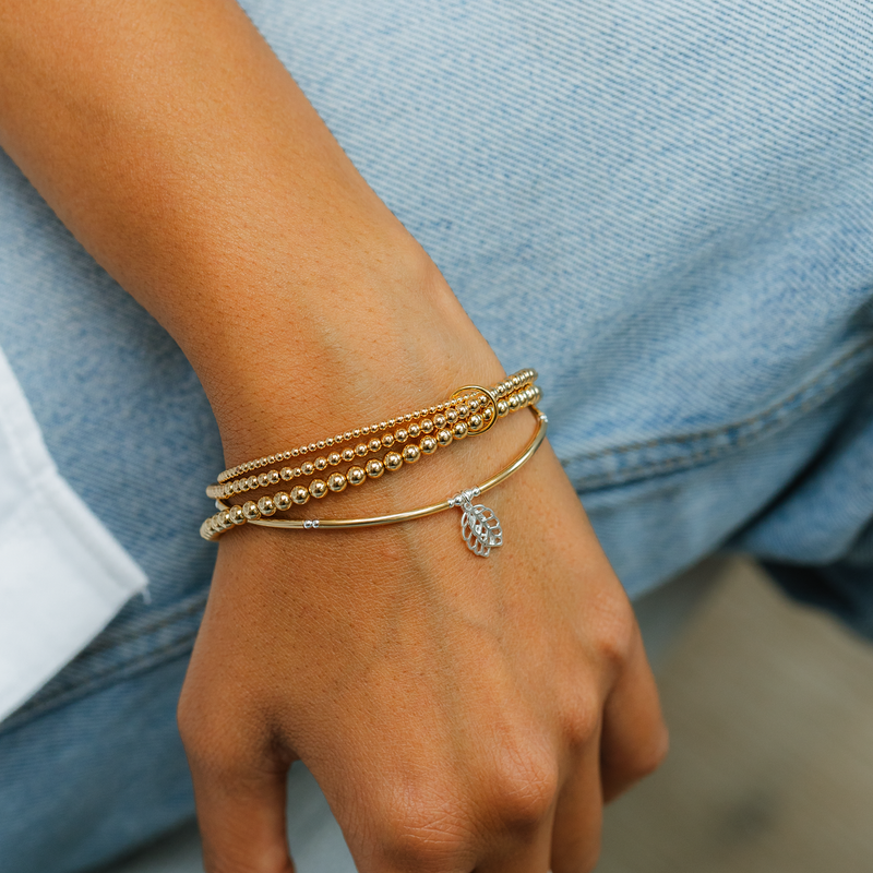 The Trilogy Bracelet 14ct Gold