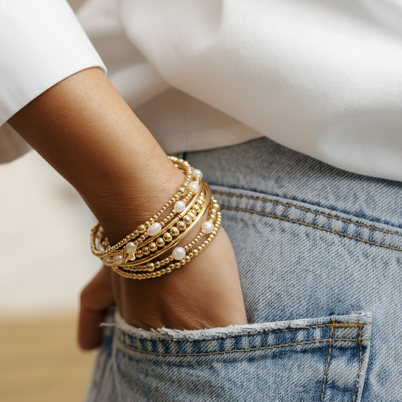 The Aria Bracelet 14ct Yellow Gold