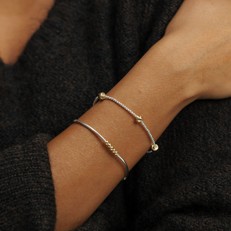 Five Gold Rings Bracelet