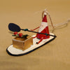 Paddle Boarding Santa