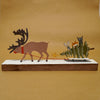 Reindeer Pulling Tree