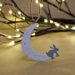 Hush Moon and Rabbit Hanger