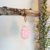 Hush Bunny on Pink Spotty Egg
