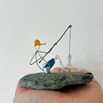 Fishing on a Pebble