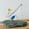 Fishing on a Pebble