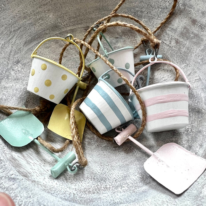 Pastel Bucket and Spade Garland