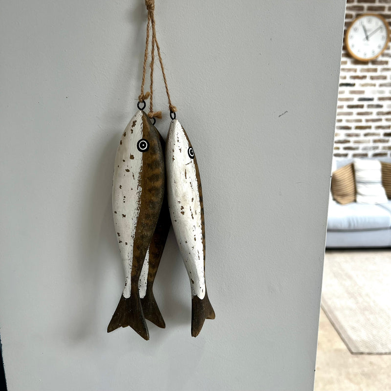 Three Driftwood Fish