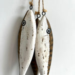Three Driftwood Fish