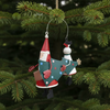 Santa & Snowmen with Tree