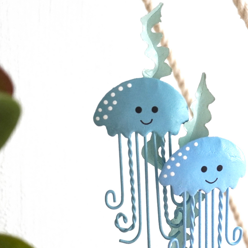 Happy Jellyfish on Stand