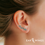 Ear Wings Lagoon Lily 925 Sterling Silver