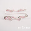 Ear Wings Peony Petals 925 Sterling Silver