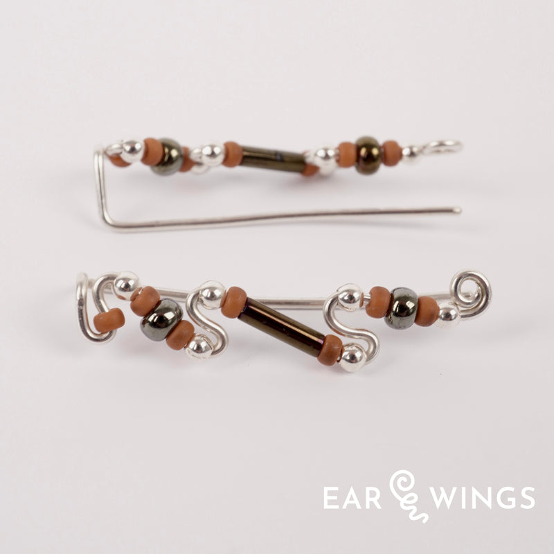 Ear Wings Rudbeckia Rush 925 Sterling Silver