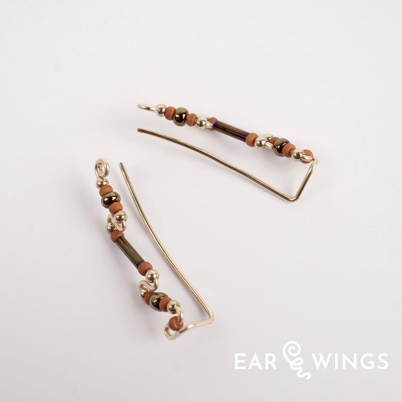 Ear Wings Rudbeckia Rush 14ct Yellow Gold