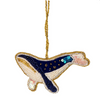 Hand Embroidered Whale