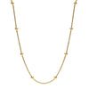 Beaded Snake Chain Necklace