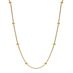 Beaded Snake Chain Necklace