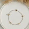 The Gold Chunky Hoops Bracelet