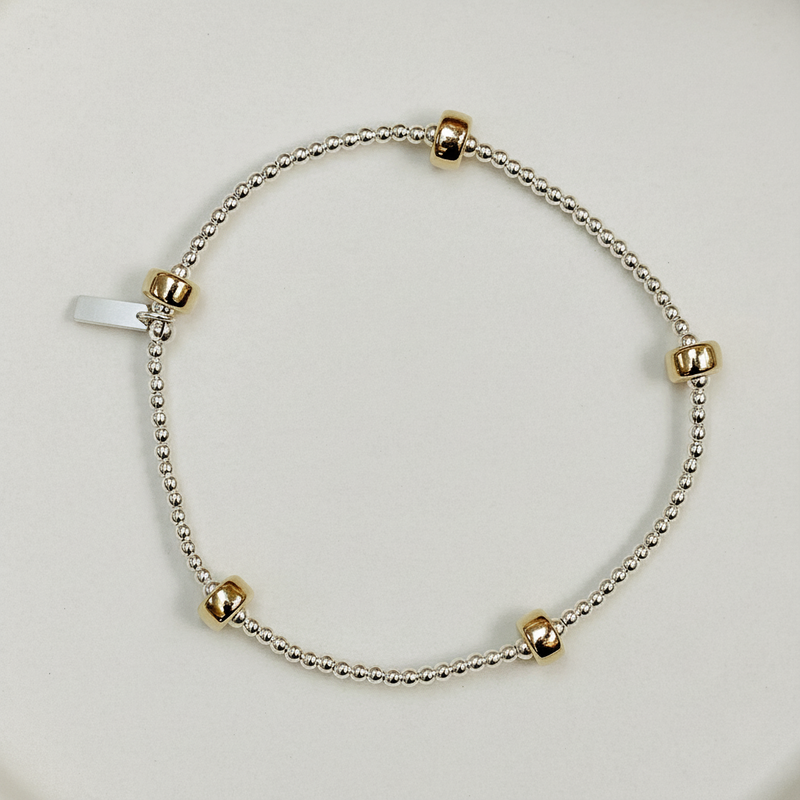 The Gold Chunky Hoops Bracelet