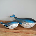 Driftwood Whales - Mother and Child