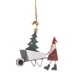 Santa and His Wheelbarrow