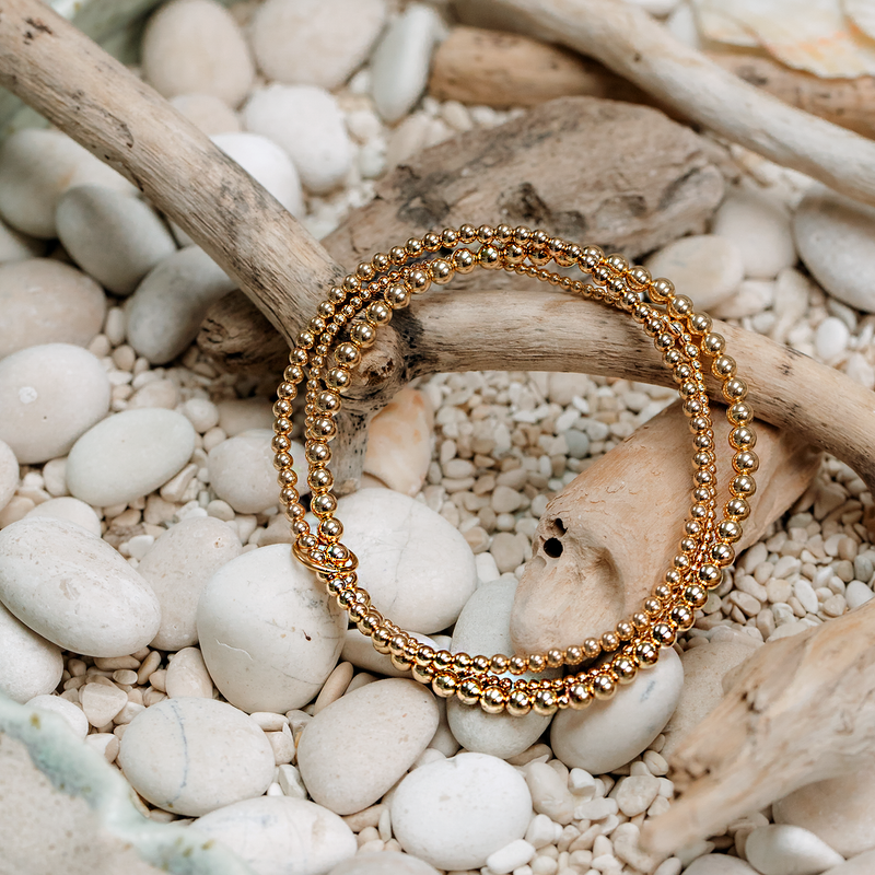 The Trilogy Bracelet 14ct Gold