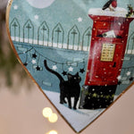 Heart Cat with Postbox