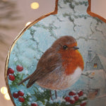 Robin on Bauble