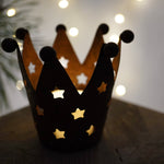 Small Crown Tealight Holder