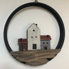 Cottages in Ring Hanging Wall Art