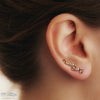 Ear Wings Mix Of Metals 14ct Rose Gold