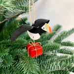 Puffin with Gift